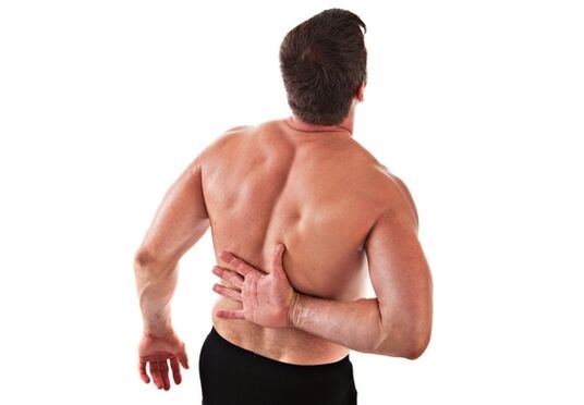dor nas costas na área da omoplata