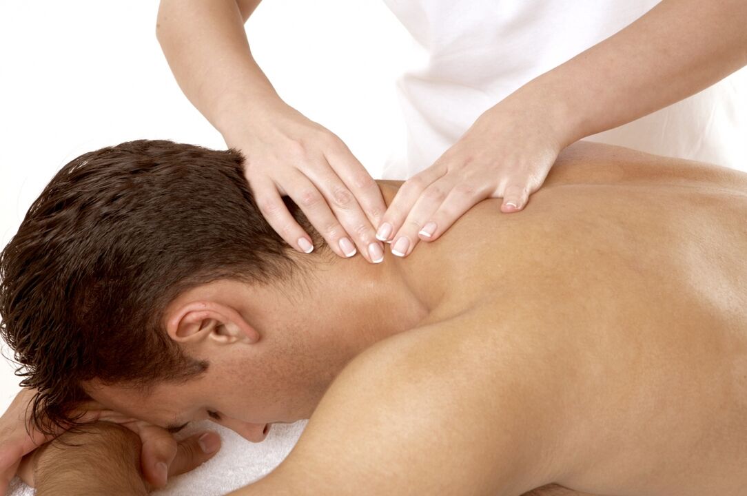 massagem de pescoço para osteocondrose